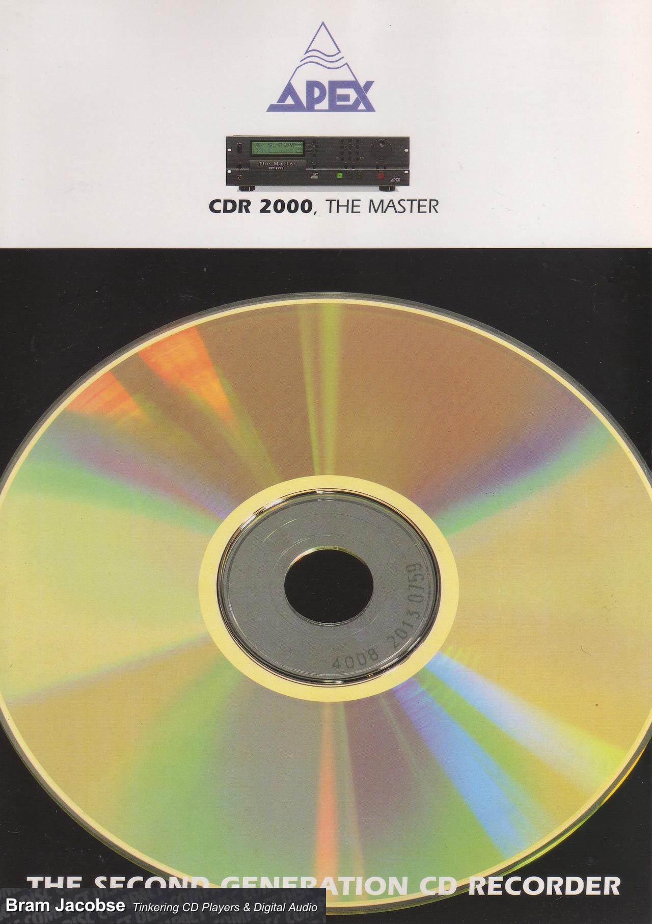 APEX CD R 2000 - Bram Jacobse