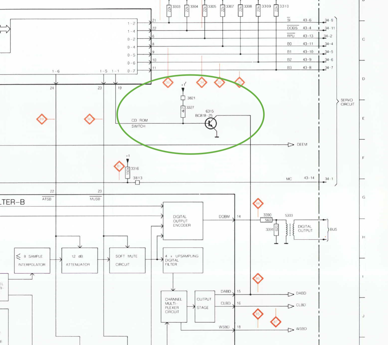 Cd Rom Connection Cd Rom Schematic Diagram